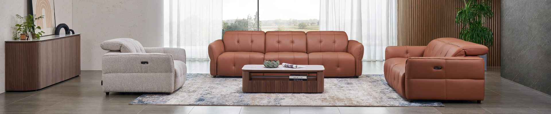 The Warren Recliner Sofa Collection