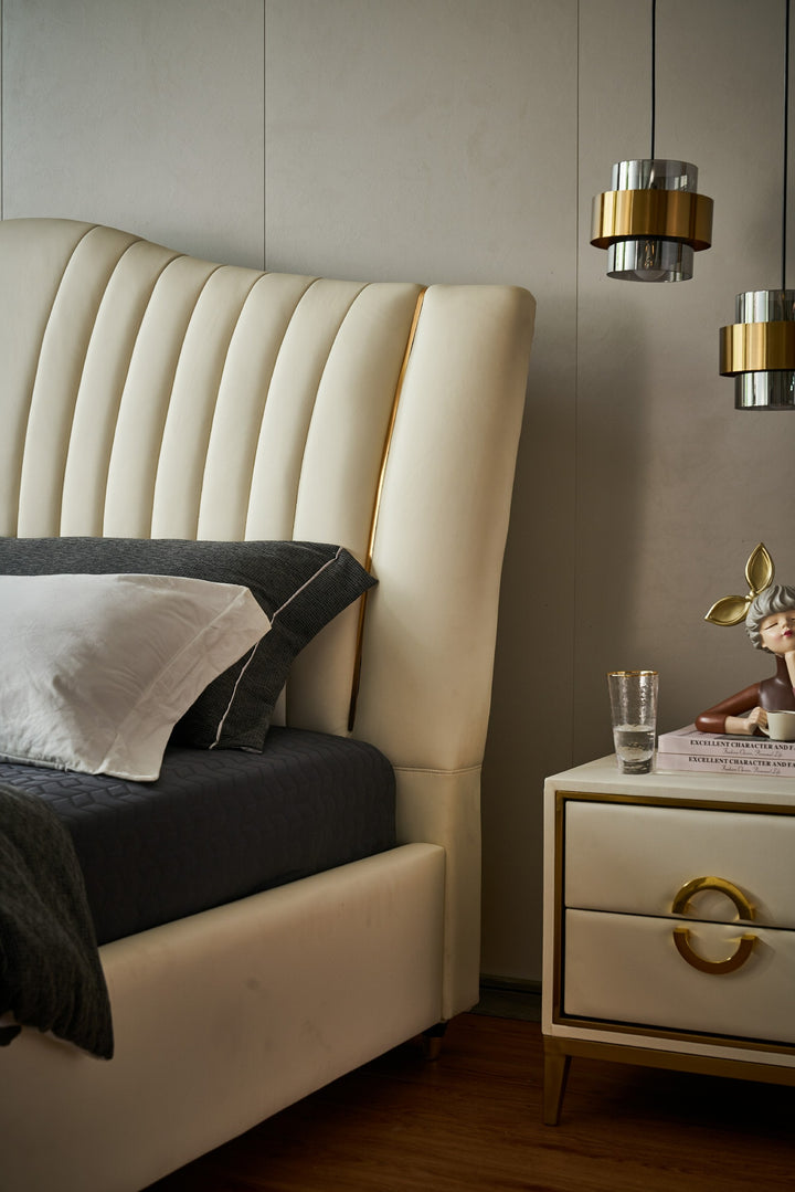 A-WF015 Upholstered Bed