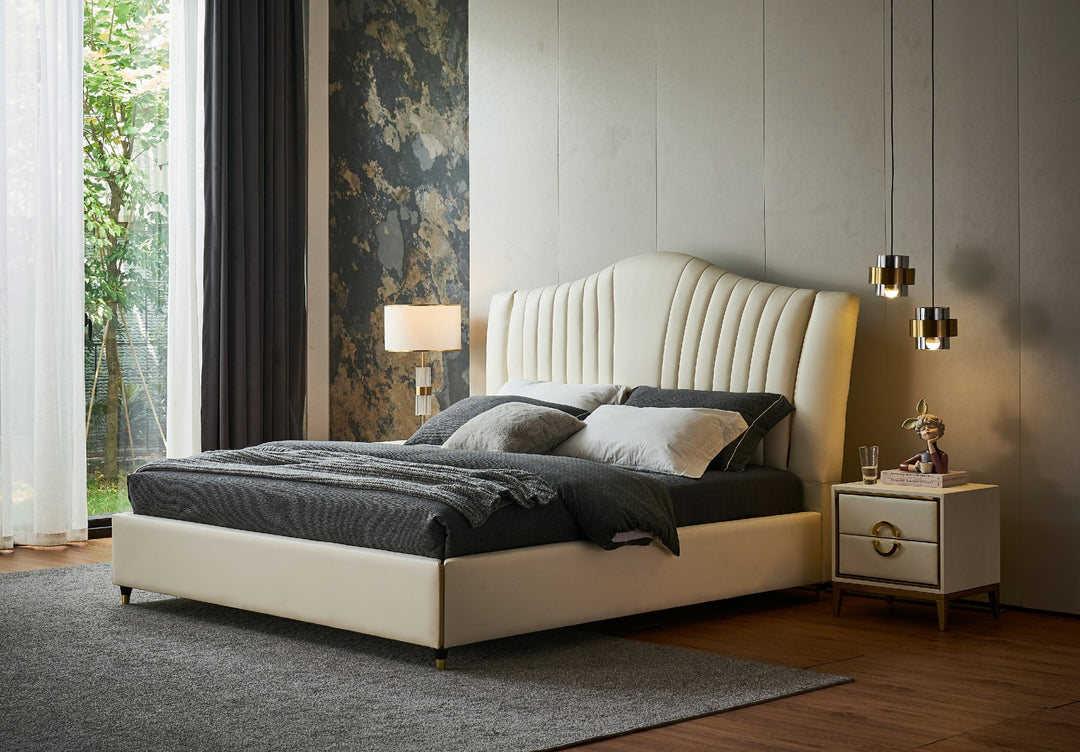 A-WF015 Upholstered Bed