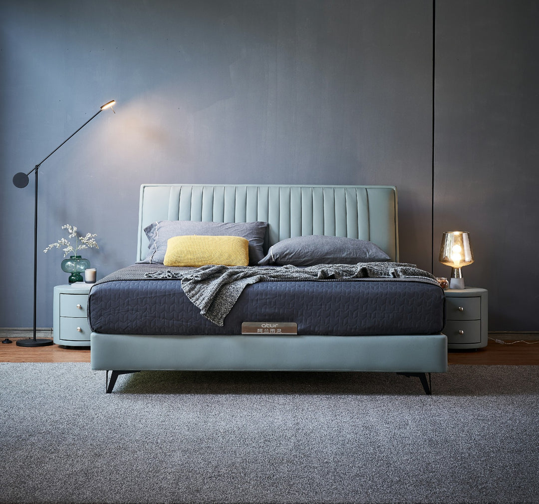 A-WF019 Upholstered Bed