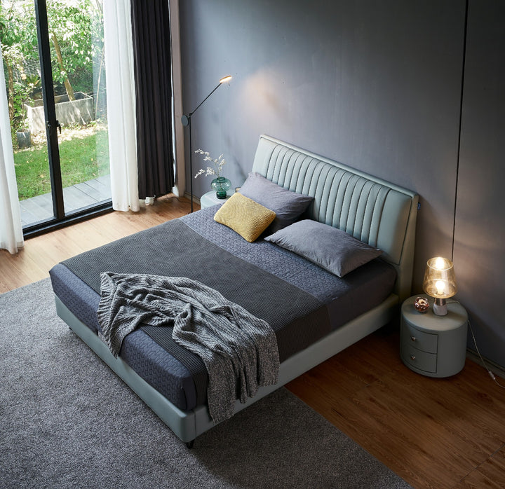 A-WF019 Upholstered Bed