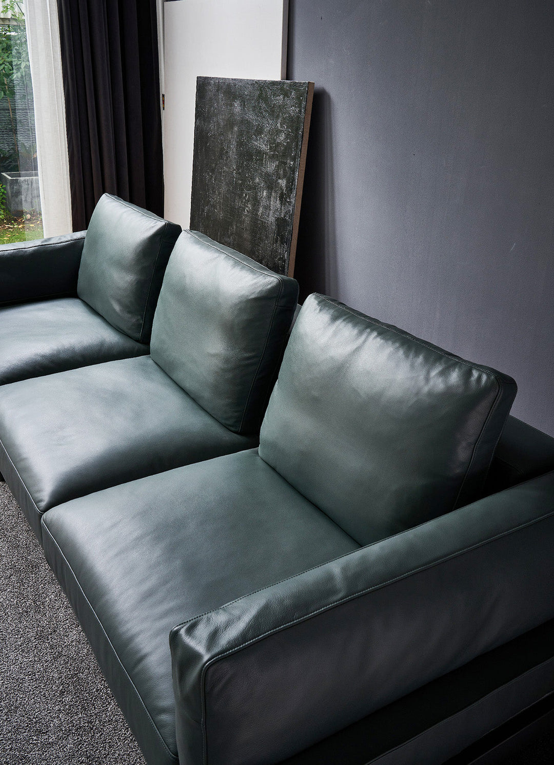 GS9051  American Leather 3 Seater Sofa