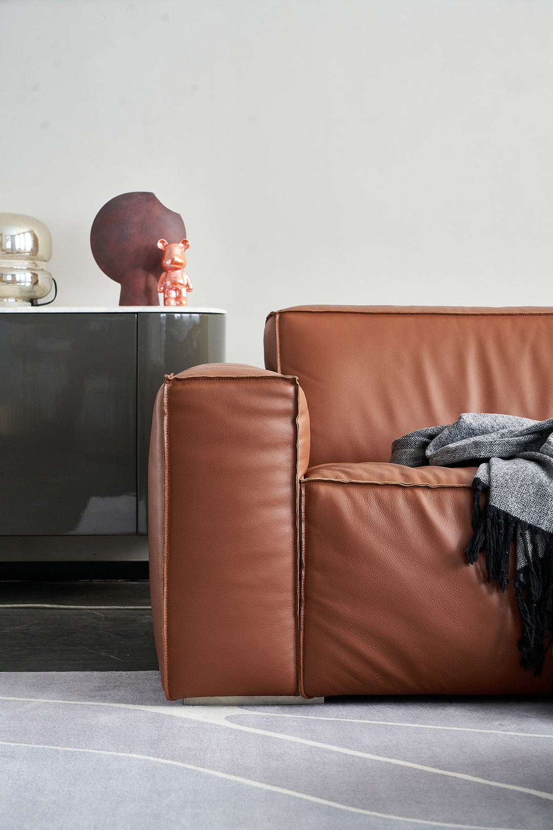 GS9052  Modern Leather Soft Sofa